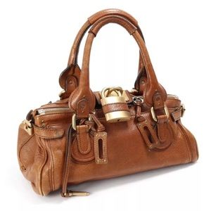 Authentic Chloe Paddington leather bag